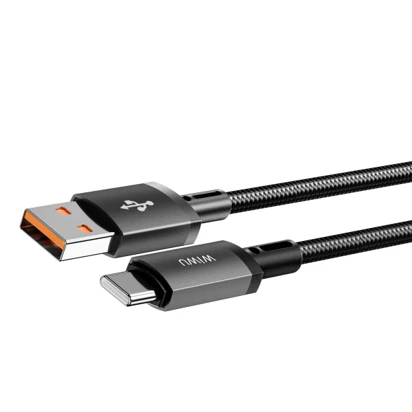 Кабель WIWU Titanlink USB-A to USB-C (Grey)
