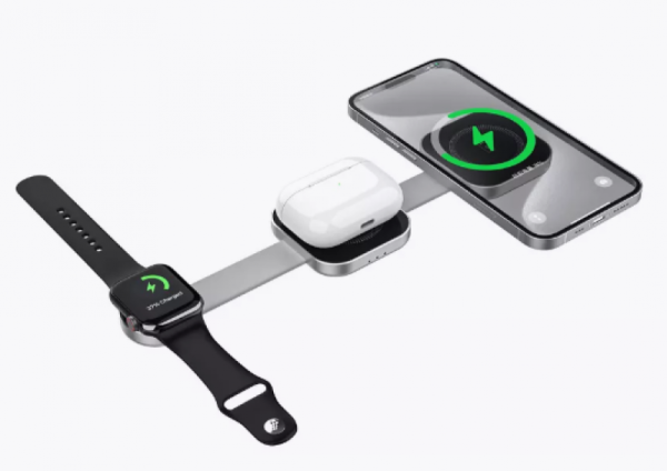 Беспроводное зарядное устройство WIWU Planeta Trio 3in1